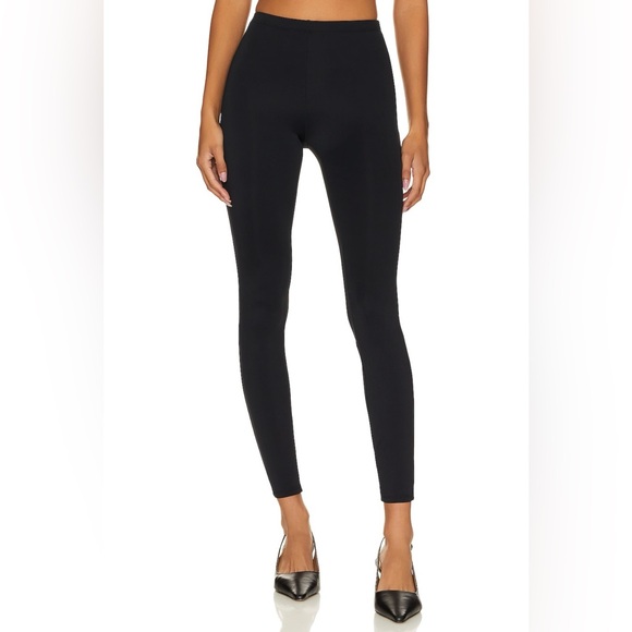 Good American Pants - Classic Black High-Waist Leggings